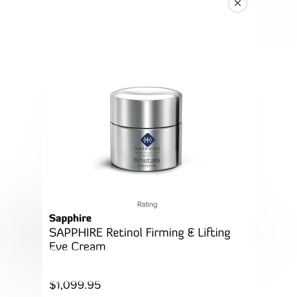 Kristals Sapphire Lifting and Firming eye cream New in Box - Picture 1 of 1